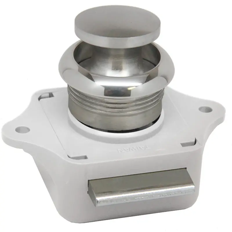 Sea-Dog Push Button Rim Latch - Stainless Steel/Plastic Housing [225300-1] 1