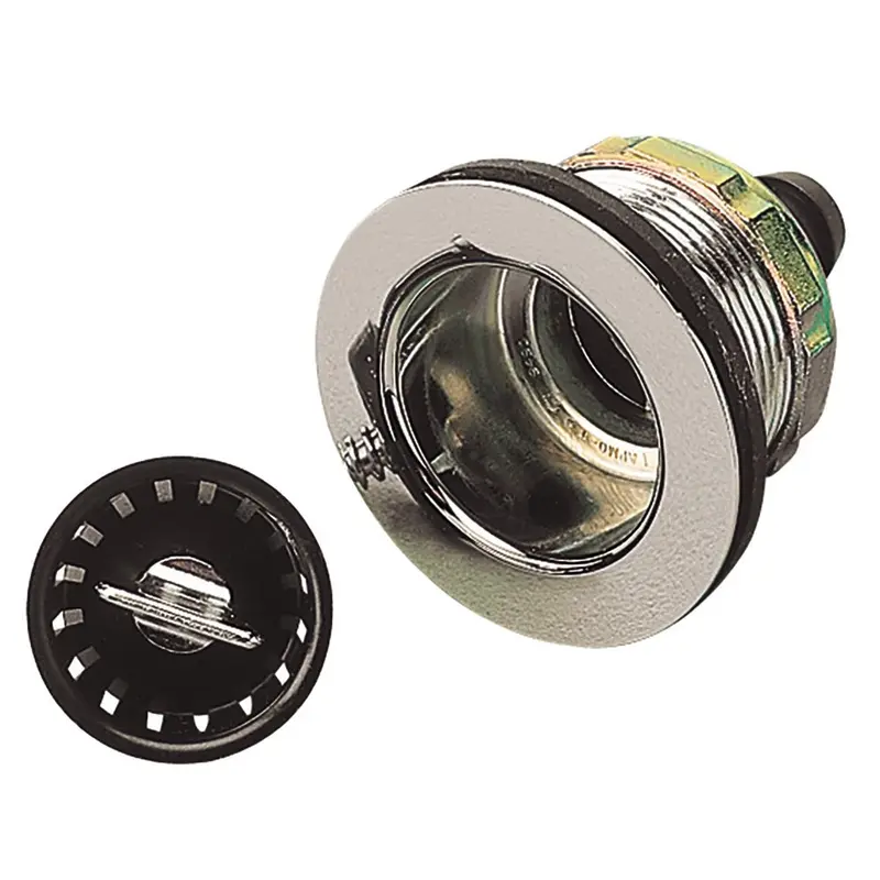 Sea-Dog Sink Drain W/Strainer F/2" Openings - 5/8" Barb [517526-1] 1