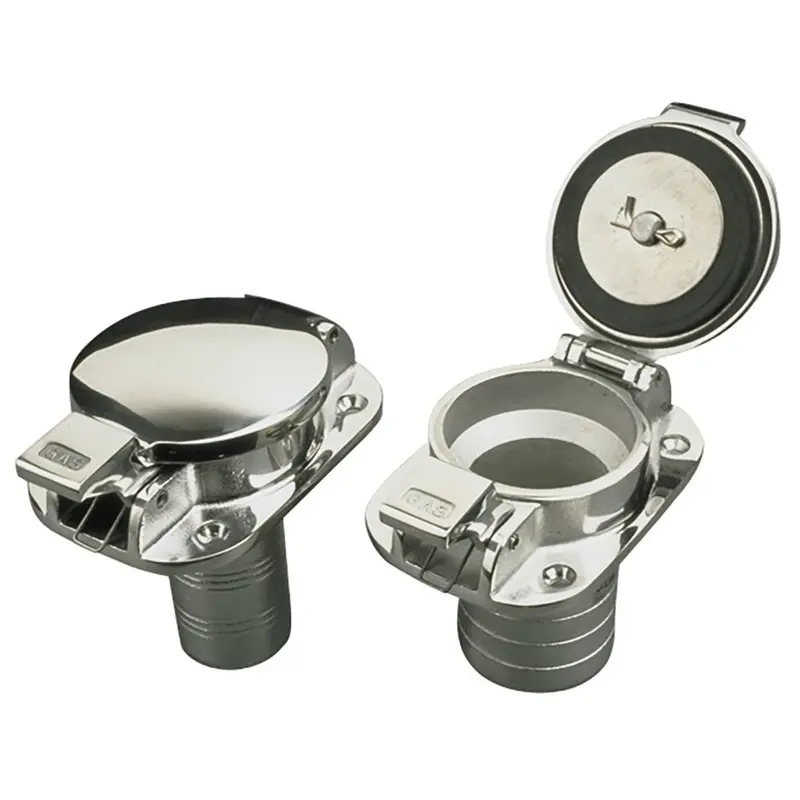 Sea-Dog Stainless Steel Flip Top Deck Fill - Gas - 1-1/2" Hose [351110] 1