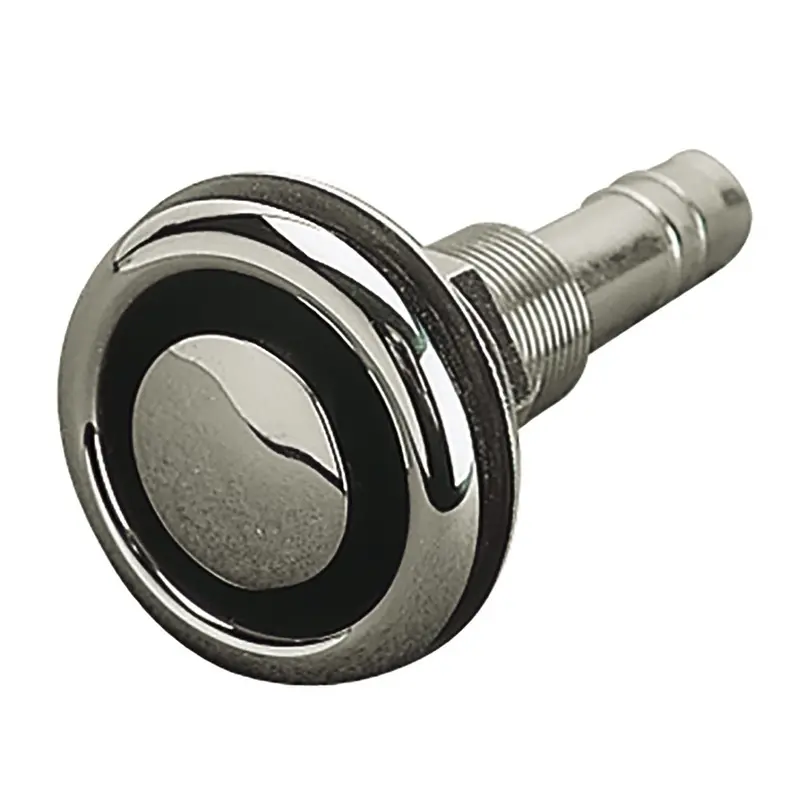 Sea-Dog Stainless Steel Flush Mount Gas Tank Vent 5/8" Hose - Straight [353210-1] 1