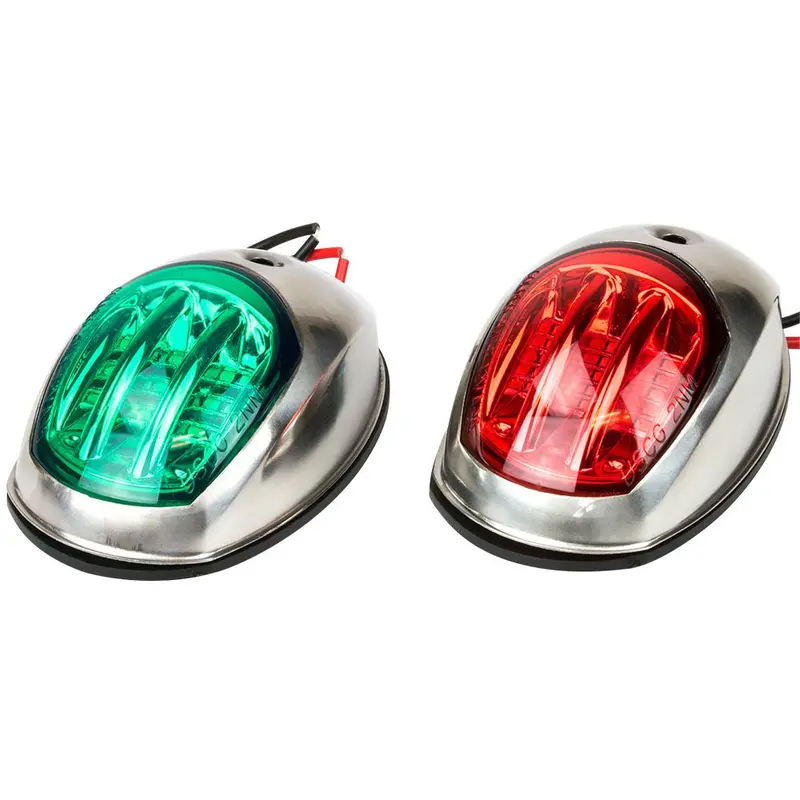 Sea-Dog Stainless Steel Led Navigation Lights - Port  Starboard [400070-1] 1