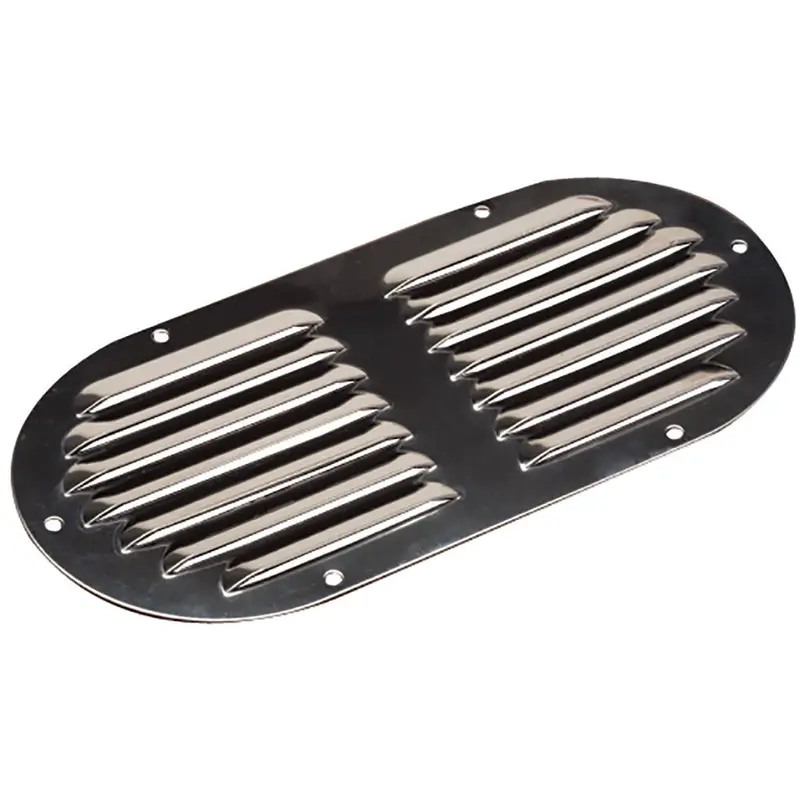 Sea-Dog Stainless Steel Louvered Vent - Oval - 9-1/8" X 4-5/8" [331405-1] 1