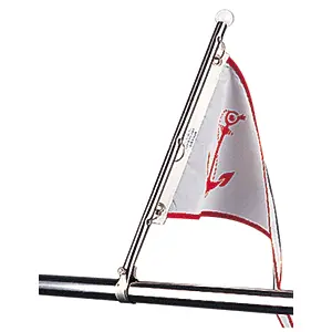Sea-Dog Stainless Steel Pulpit Flagpole [328115-1] 1