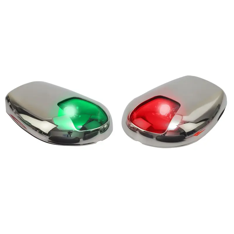 Sea-Dog Stainless Steel Side Mount Led Navigation Lights - 2 Nm - Port  Starboard [400079-1] 1