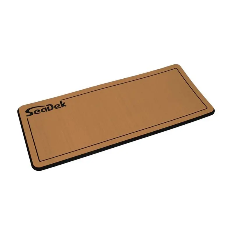 Seadek 16 X 39" 20Mm Dual Density Large Helm Pad W/Seadek Logo - Brushed Texture - Mocha/Black (406.4Mm X 990.6Mm X 20Mm) [37926-80327] 1