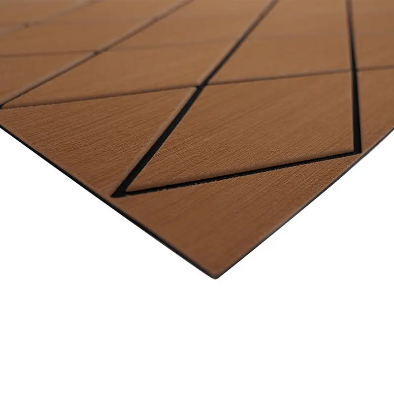 Seadek 40" X 80" 6Mm Two Color Diamond Full Sheet - Brushed Texture - Brown/Black (1016Mm X 2032Mm X 6Mm) [56411-89905] 1