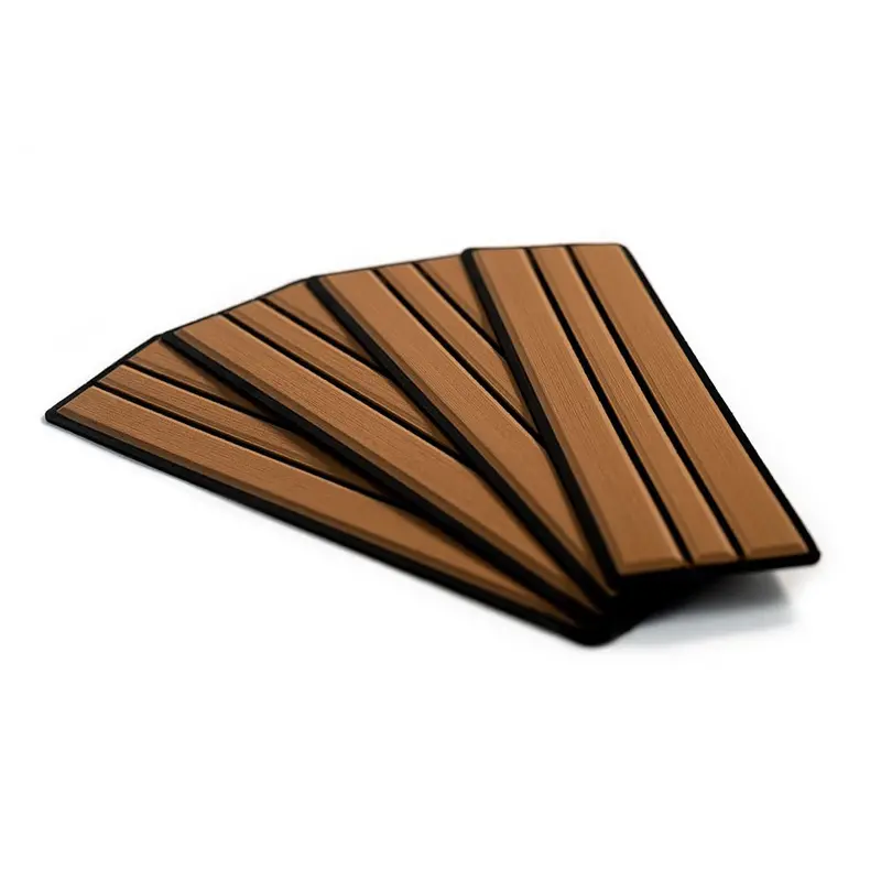 Seadek Faux Teak 4-Piece Step Kit - Mocha/Black  [23902-80093] 1
