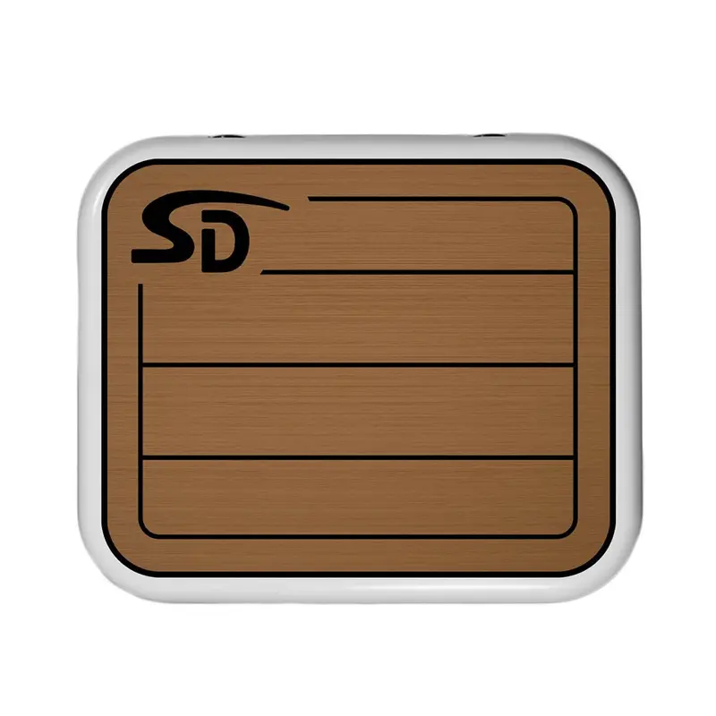 Seadek Yeti Roadie 24 Teak Cooler Pad - 6Mm - Mocha/Black [53637-80093] 1