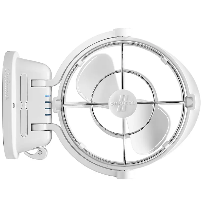 Seekr By Caframo Sirocco Ii 3-Speed 7" Gimbal Fan - White - 12-24V [7010Cawbx] 1