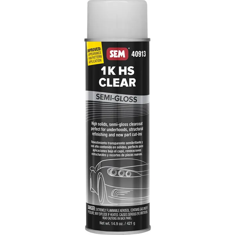 Sem 1K Hs Clear - 20Oz Aerosol Can - Semi-Gloss Finish [40913] 1