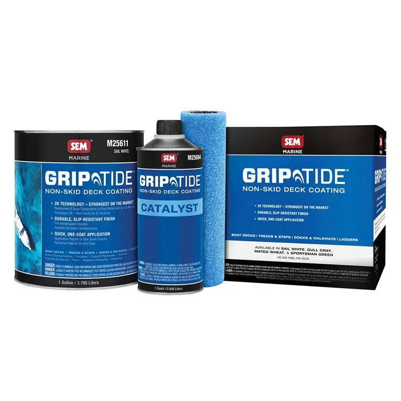 Sem Griptide Non-Skid Deck Coating Kit - Sail White [M25610] 1