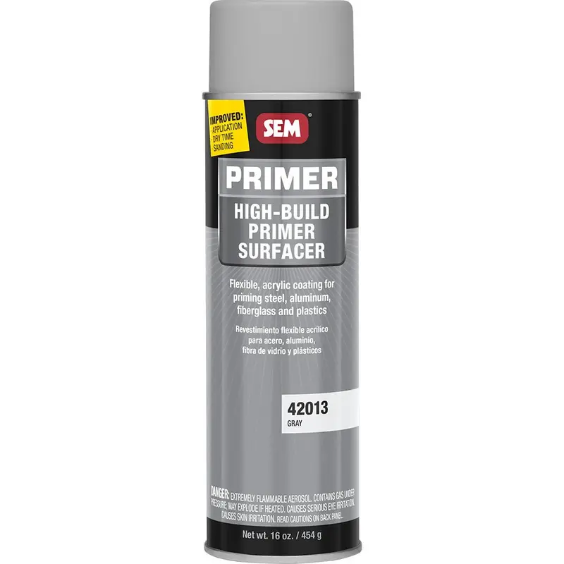 Sem High-Build Primer Surfacer - 20Oz Aerosol Can - Grey [42013] 1