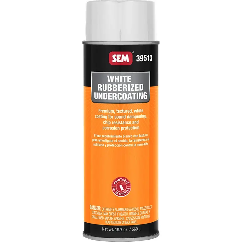 Sem Rubberized Undercoating - 24Oz Aerosol Can - White [39513] 1