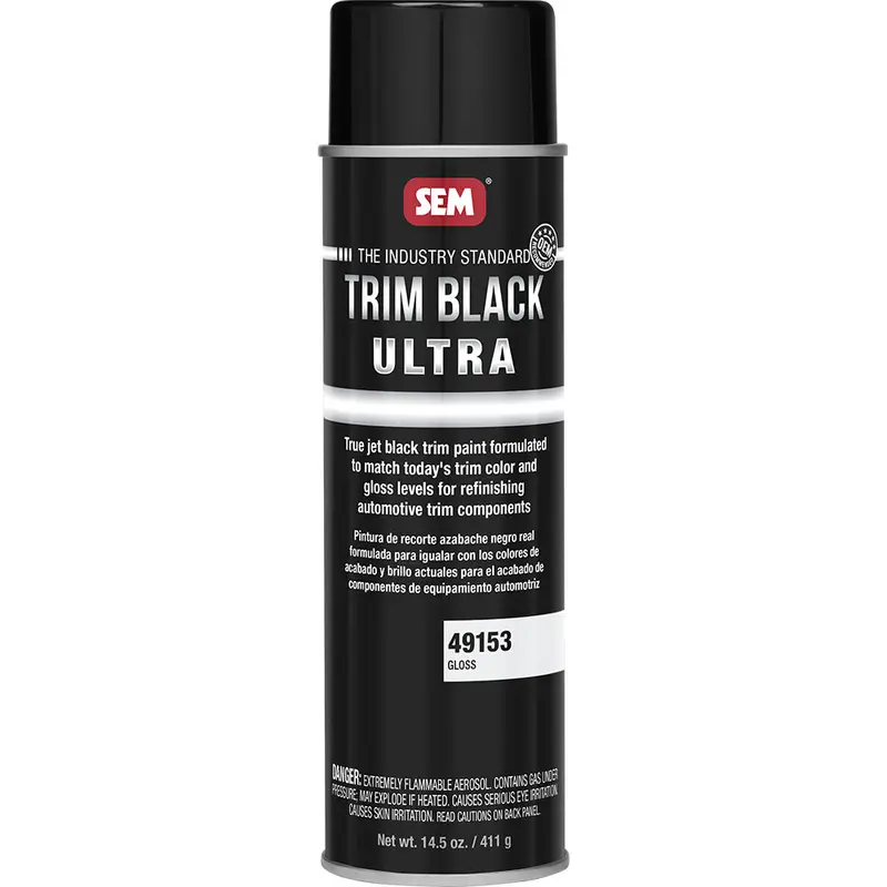 Sem Trim Black Ultra - 20Oz Aerosol Can - Gloss Finish [49153] 1
