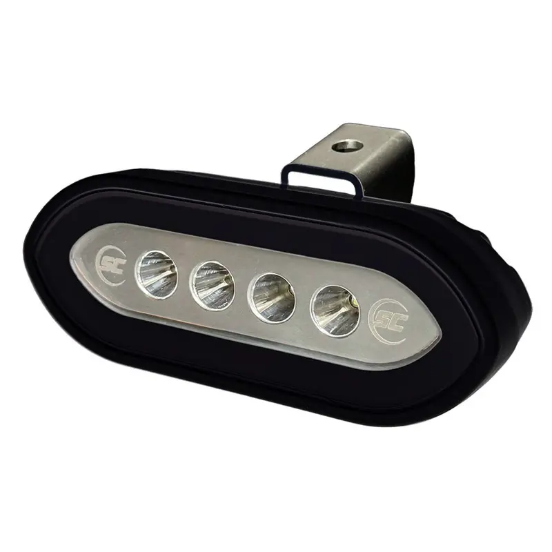 Shadow-Caster Bracket Mount Spreader Light - Black Housing - White [Scm-Slb4x-Gw-Bk] 1