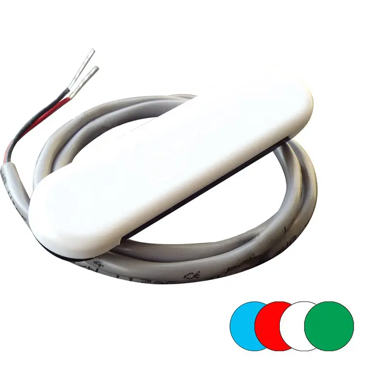 Shadow-Caster Courtesy Light W/2' Lead Wire - White Abs Cover - Rgb Multi-Color - 4-Pack [Scm-Cl-Rgb-4Pack] 1