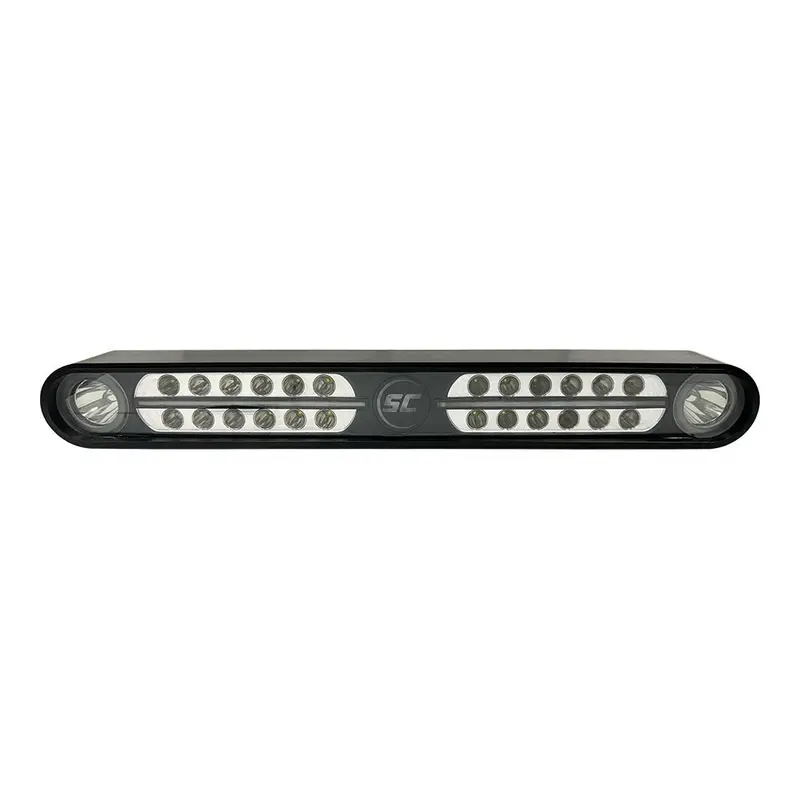 Shadow-Caster Eagle Ray Led Light Bar - Black Housing  Dual Optics [Scm-Eagle-Ray-Bk] 1