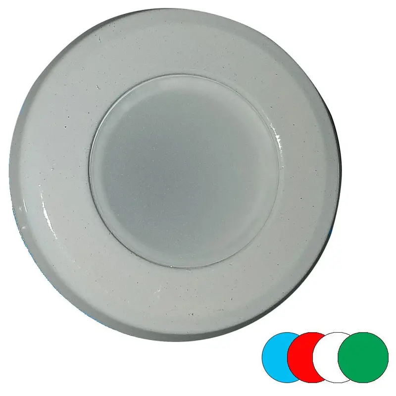 Shadow-Caster Full Color Dimmable Shadow Net Enabled White Powder Coat Finish Down Light [Scm-Dl-Cc-Wh] 1