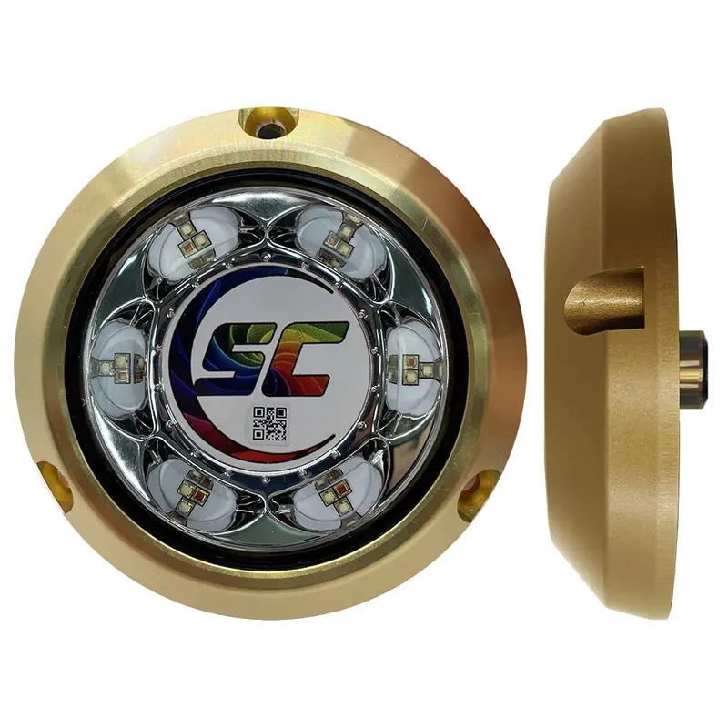 Shadow-Caster Sc3 Series Cc (Full Color Change) Bronze Surface Mount Underwater Light [Sc3-Cc-Bzsm] 1