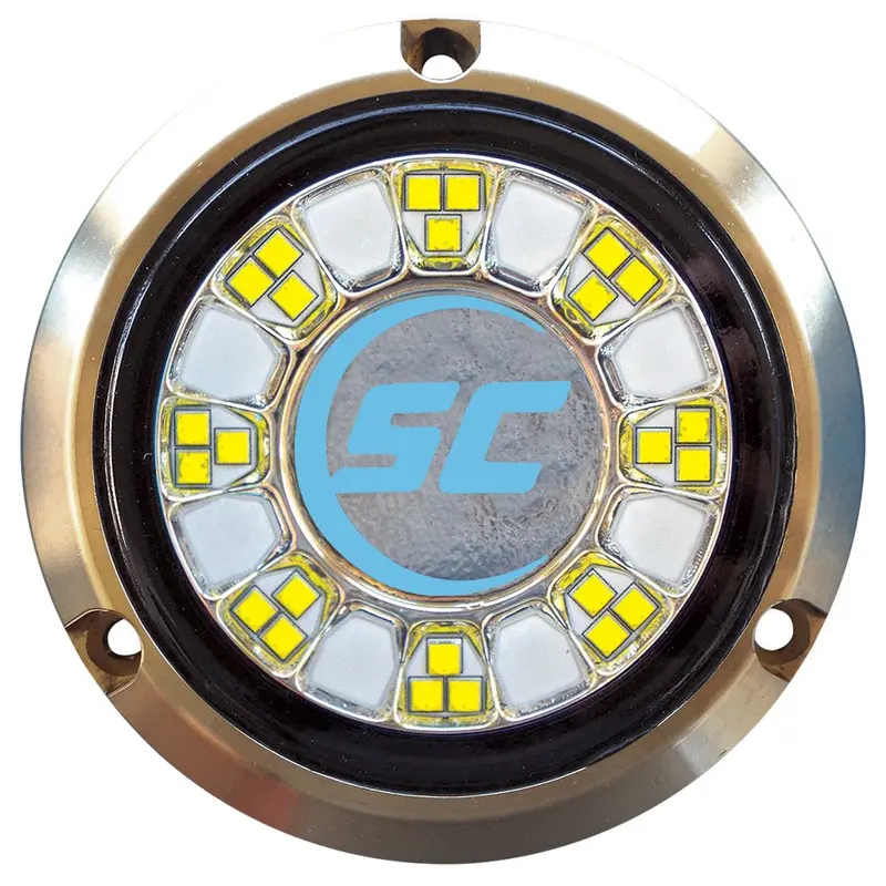 Shadow-Caster Scr-24 Bronze Underwater Light - 24 Leds - Bimini Blue [Scr-24-Bb-Bz-10] 1