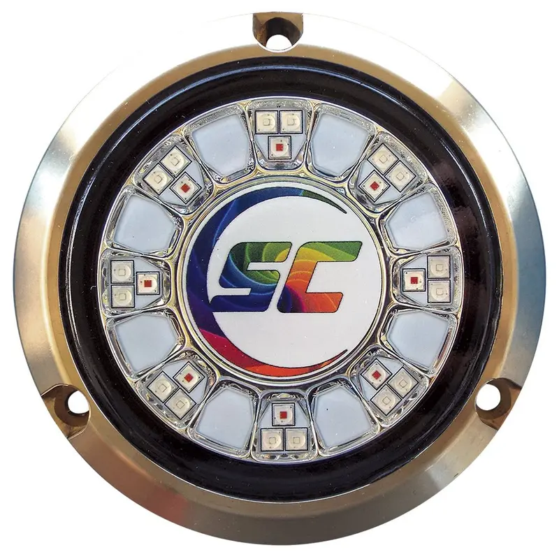 Shadow-Caster Scr-24 Bronze Underwater Light - 24 Leds - Full Color Changing [Scr-24-Cc-Bz-10] 1
