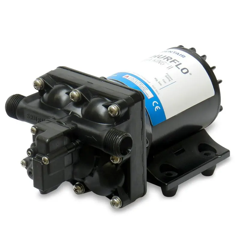 Shurflo By Pentair Aqua King Ii Junior Fresh Water Pump - 12 Vdc, 2.0 Gpm [4128-110-E04] 1
