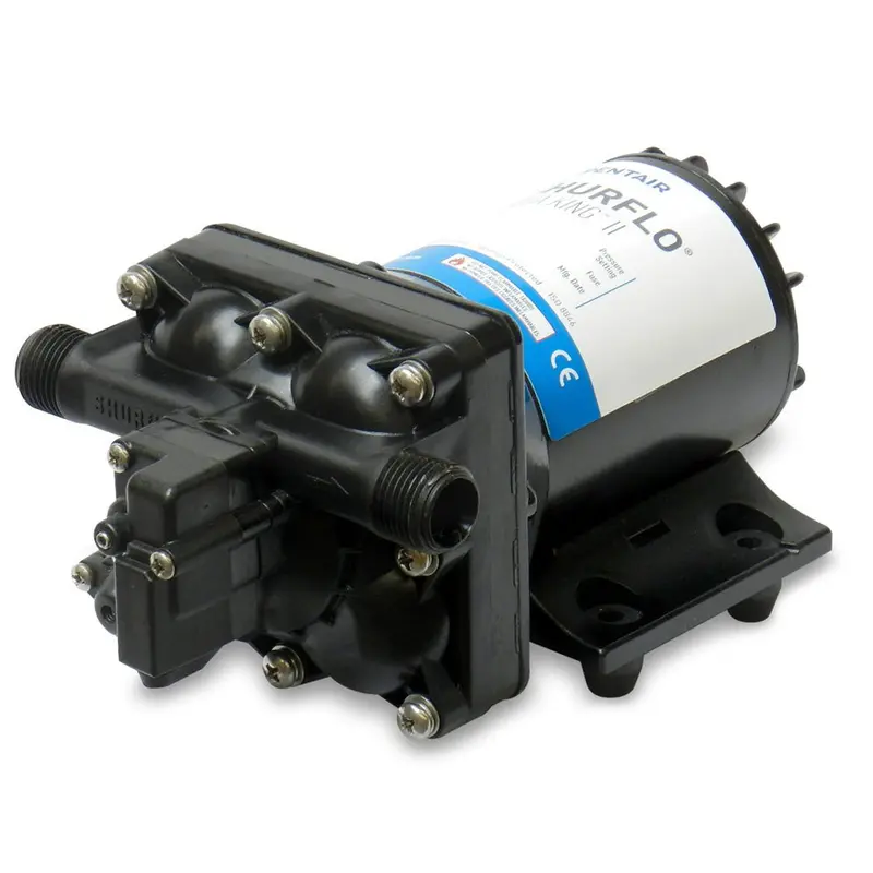 Shurflo By Pentair Aqua King Ii Standard Fresh Water Pump - 12 Vdc, 3.0 Gpm [4138-111-E65] 1
