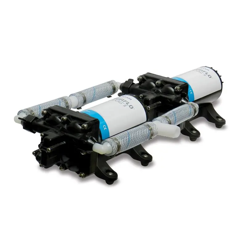 Shurflo By Pentair High Flow Dual Pump System - 24 Vdc, 10.0 Gpm [4558-163-E75] 1
