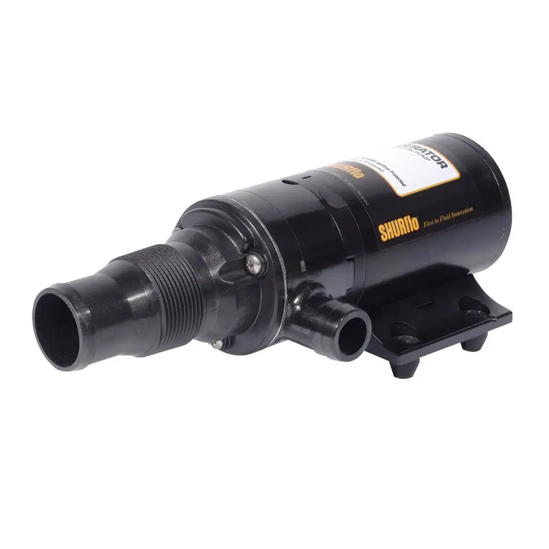 Shurflo By Pentair Macerator Pump W/180 Port - 12 Vdc, 13 Gpm [3200-101] 1
