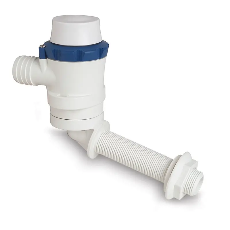 Shurflo By Pentair Piranha Angled Port Aerator 800 Livewell Pump - 12 Vdc, 800 Gph [357-114-10] 1
