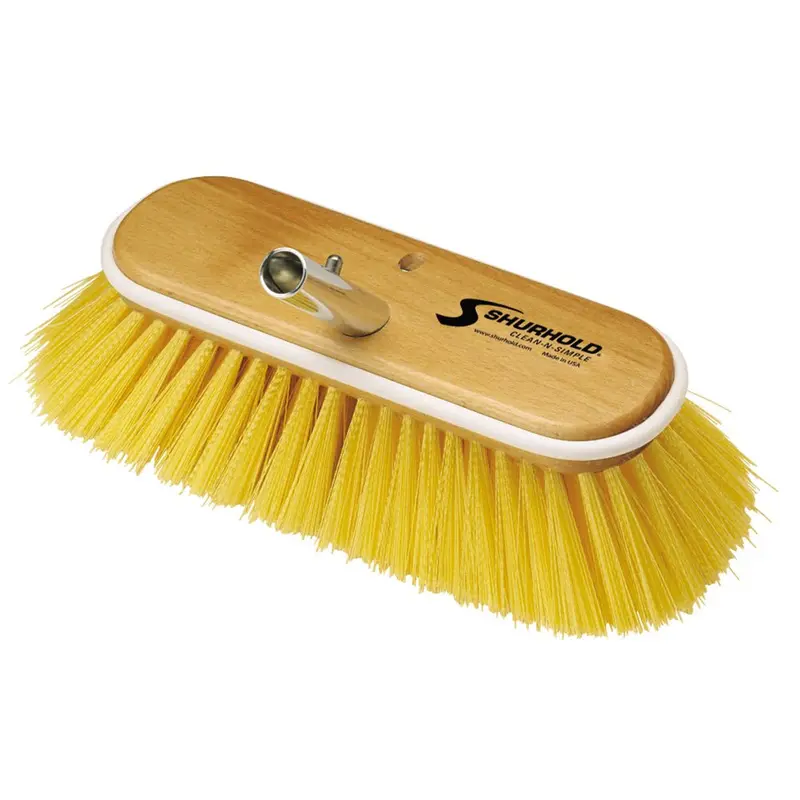 Shurhold 10" Polystyrene Medium Bristle Deck Brush [985] 1
