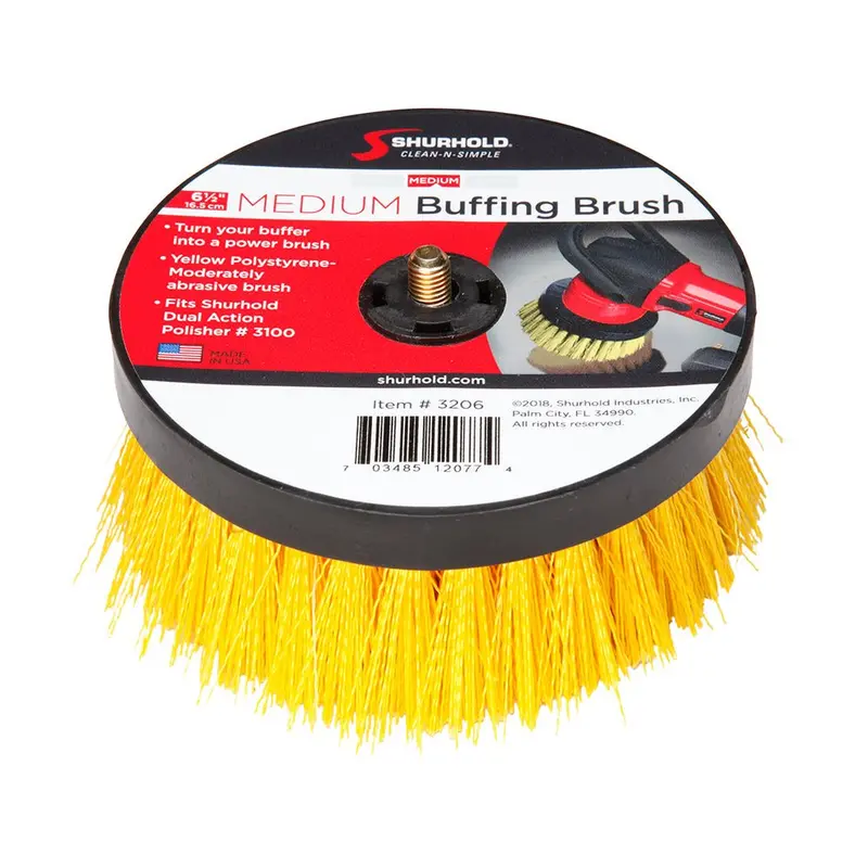 Shurhold 6-1/2" Medium Brush F/Dual Action Polisher [3206] 1