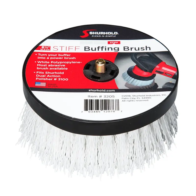 Shurhold 6-1/2" Stiff Brush F/Dual Action Polisher [3205] 1