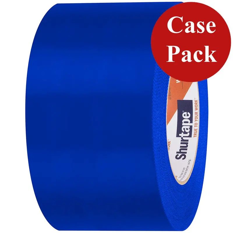 Shurtape Uv-Resistant Marine Heat Shrink Tape - 72Mm X 55M Roll - Serrated Edge Blue *Case Of 16 Rolls* [105742C] 1