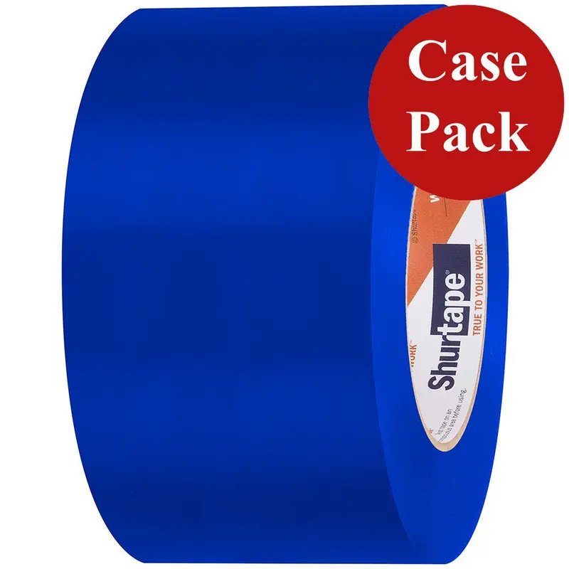 Shurtape Uv-Resistant Marine Heat Shrink Tape - 72Mm X 55M Roll - Straight Edge Blue *Case Of 16 Rolls* [105739C] 1