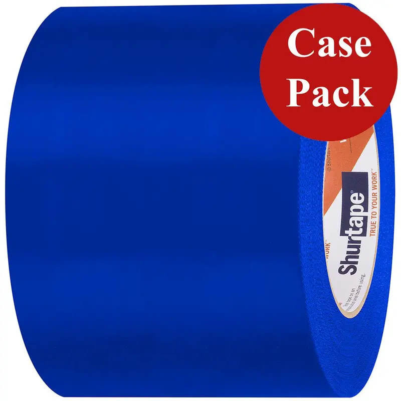 Shurtape Uv-Resistant Marine Heat Shrink Tape - 96Mm X 55M Roll - Serrated Edge Blue *Case Of 12 Rolls* [105743C] 1