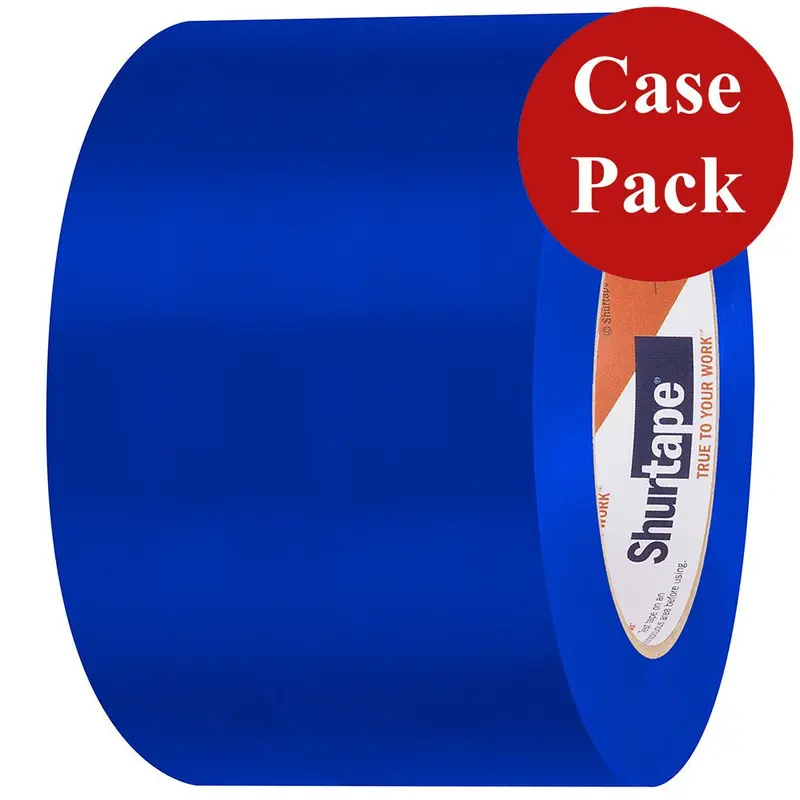 Shurtape Uv-Resistant Marine Hull Preservation Tape - 72Mm - 33M Roll - Straight Edge Blue *Case Of 16 Rolls* [105748C] 1