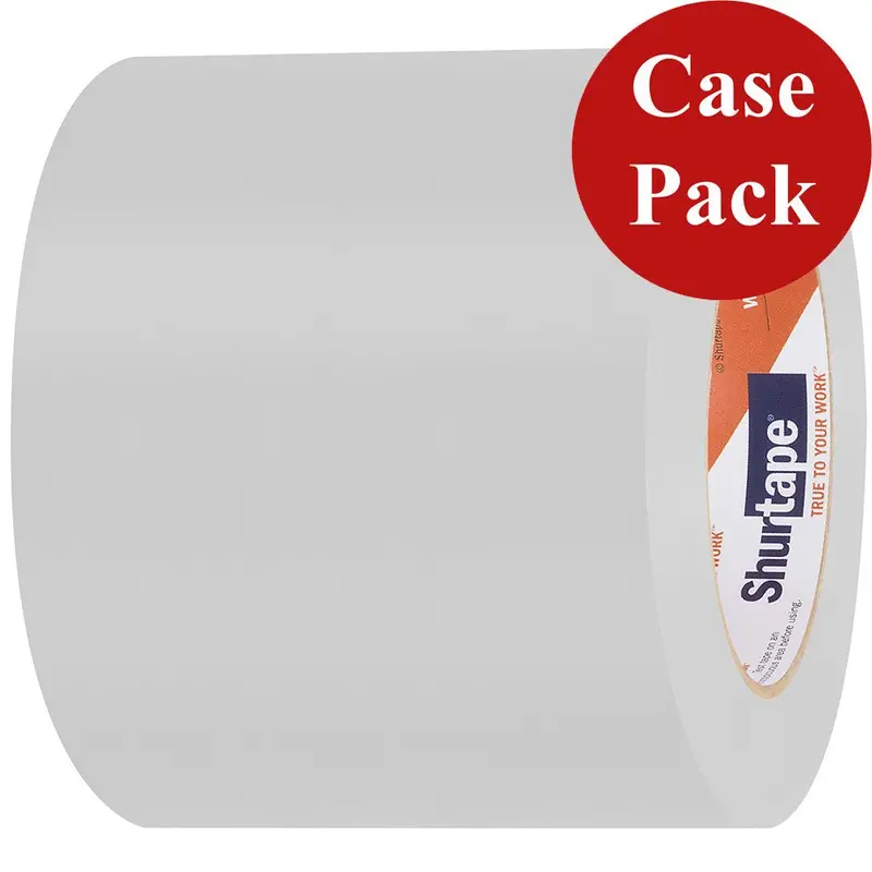 Shurtape Uv-Resistant Marine Hull Preservation Tape - 96Mm - 33M Roll - Straight Edge White *Case Of 12 Rolls* [105749C] 1