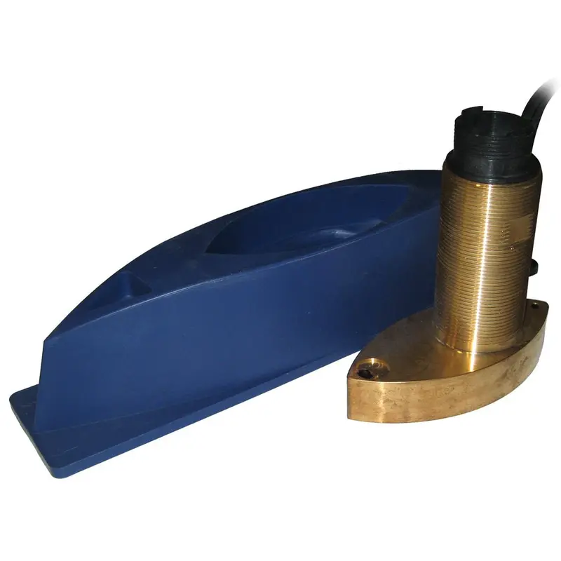 Si-Tex 496/50/200St Bronze Thru-Hull Triducer W/Fairing Block F/Es502 [496/50/200St-Es] 1