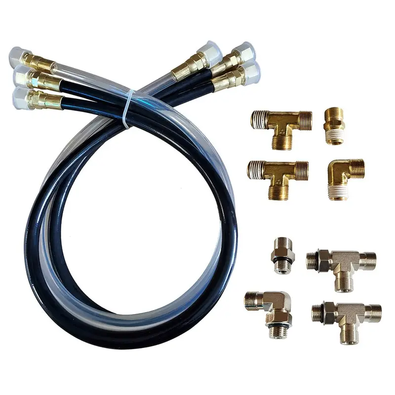 Si-Tex Autopilot Hydraulic Steering Installation Kit W/Hoses & Fittings [Oc17suk42] 1