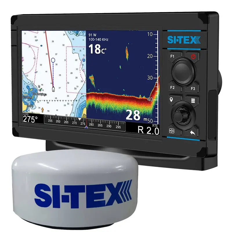 Si-Tex Navpro 900 W/Mds-15 Wifi 20" Hi-Res Digital Radome Radar W/15M Cable [Navpro900r] 1