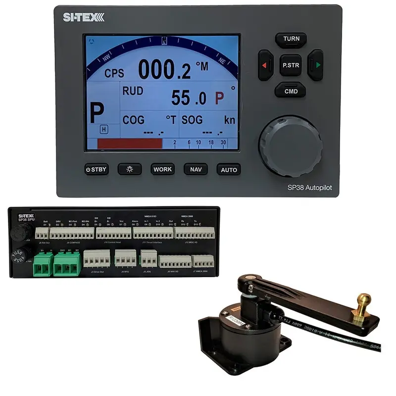 Si-Tex Sp38-4 Autopilot Core Pack Including Rotary Feedback Only, No Compass Or Pump [Sp38-4] 1