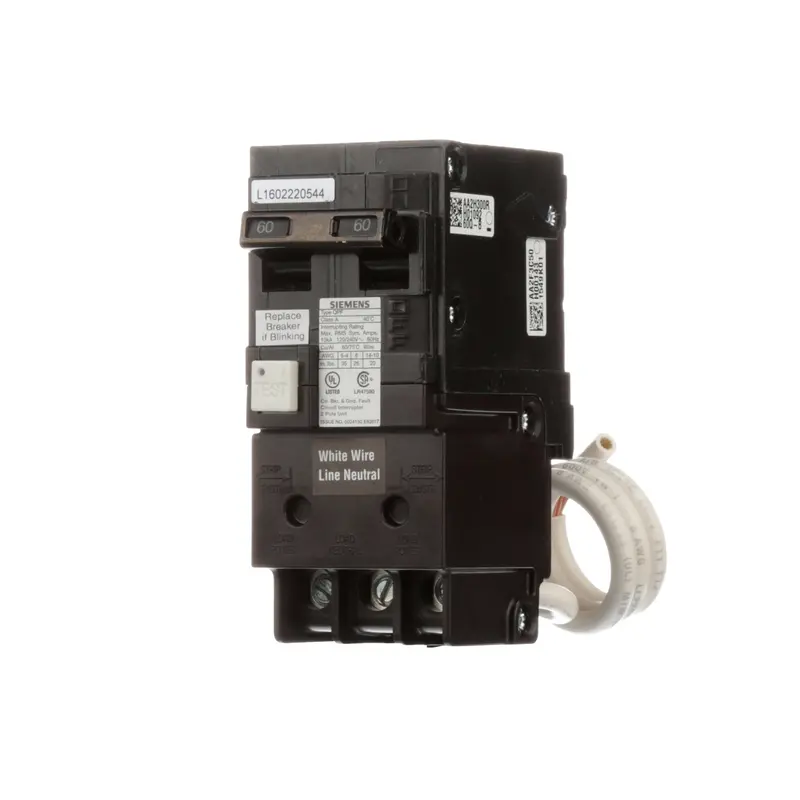 Siemens Double Pole Gfci Circuit Breaker 1