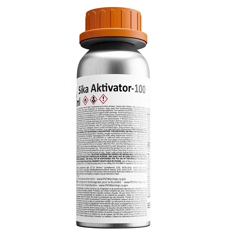 Sika Aktivator-100 Clear 250Ml Bottle [91283] 1