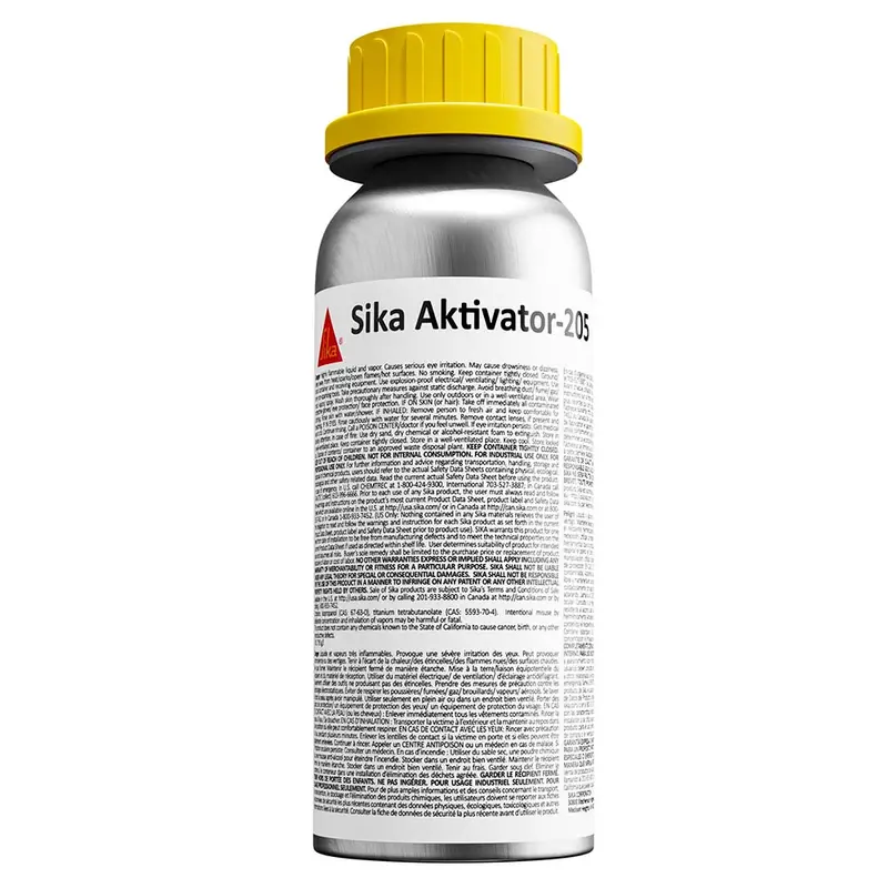 Sika Aktivator-205 Clear 250Ml Bottle [108616] 1