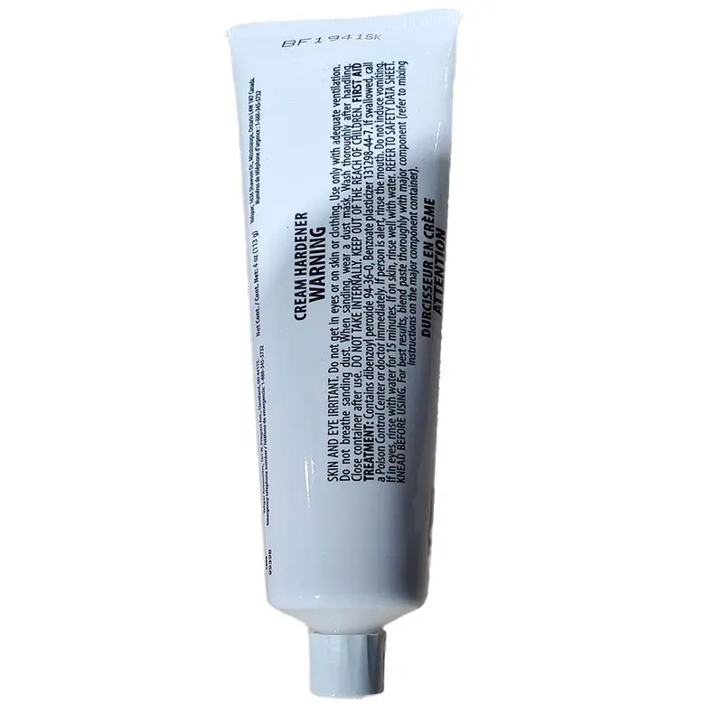 Sika Bpo Cream Hardener White 4Oz Tube Resin Required [648701] 1