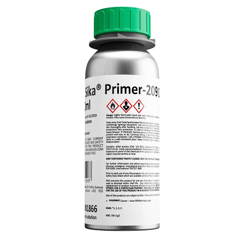 Sika Primer-209 D Black 250Ml Bottle [451588] 1