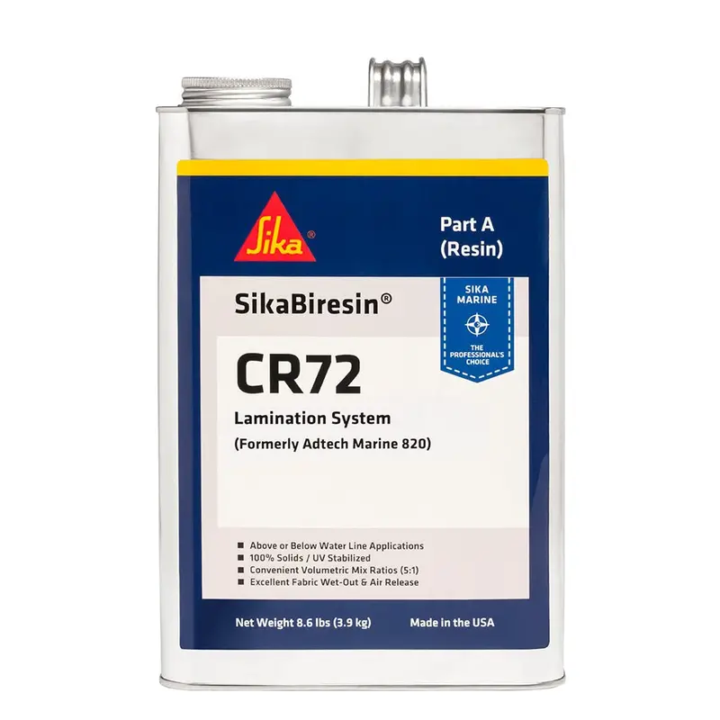 Sika Sikabiresin Cr72 - Pale Amber - 1 Gallon [607393] 1