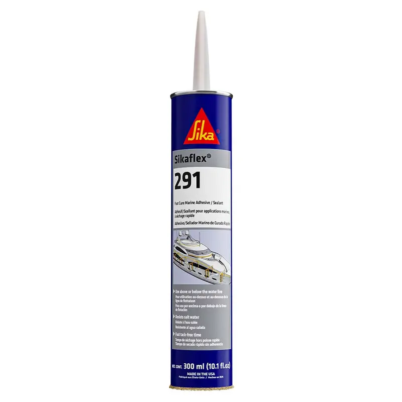 Sika Sikaflex 291 Fast Cure Adhesive  Sealant 10.3Oz(300Ml) Cartridge - White [90919] 1