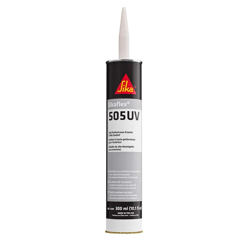 Sika Sikaflex 505Uv High Performance Exterior Grade Sealant - 10.3Oz(300Ml) Cartridge - White [188024] 1